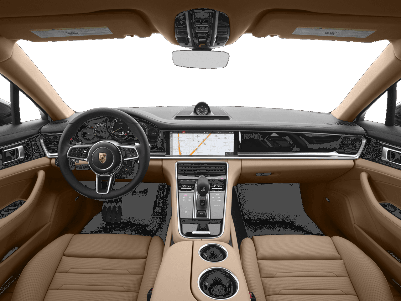 2018 Porsche Panamera Turbo S E-Hybrid Executive - Interior Full Dash Basic