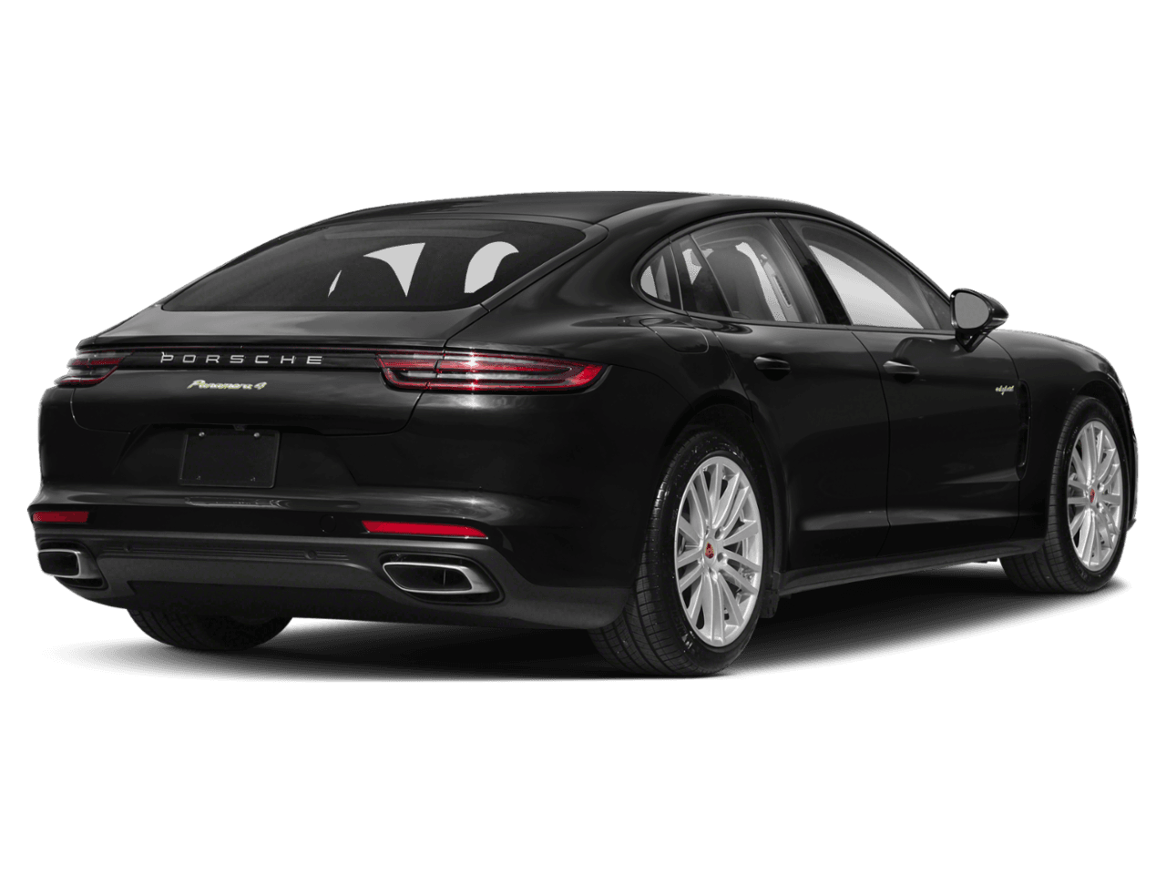 2018 Porsche Panamera Turbo S E-Hybrid Executive - Rear 3/4, facing to the right