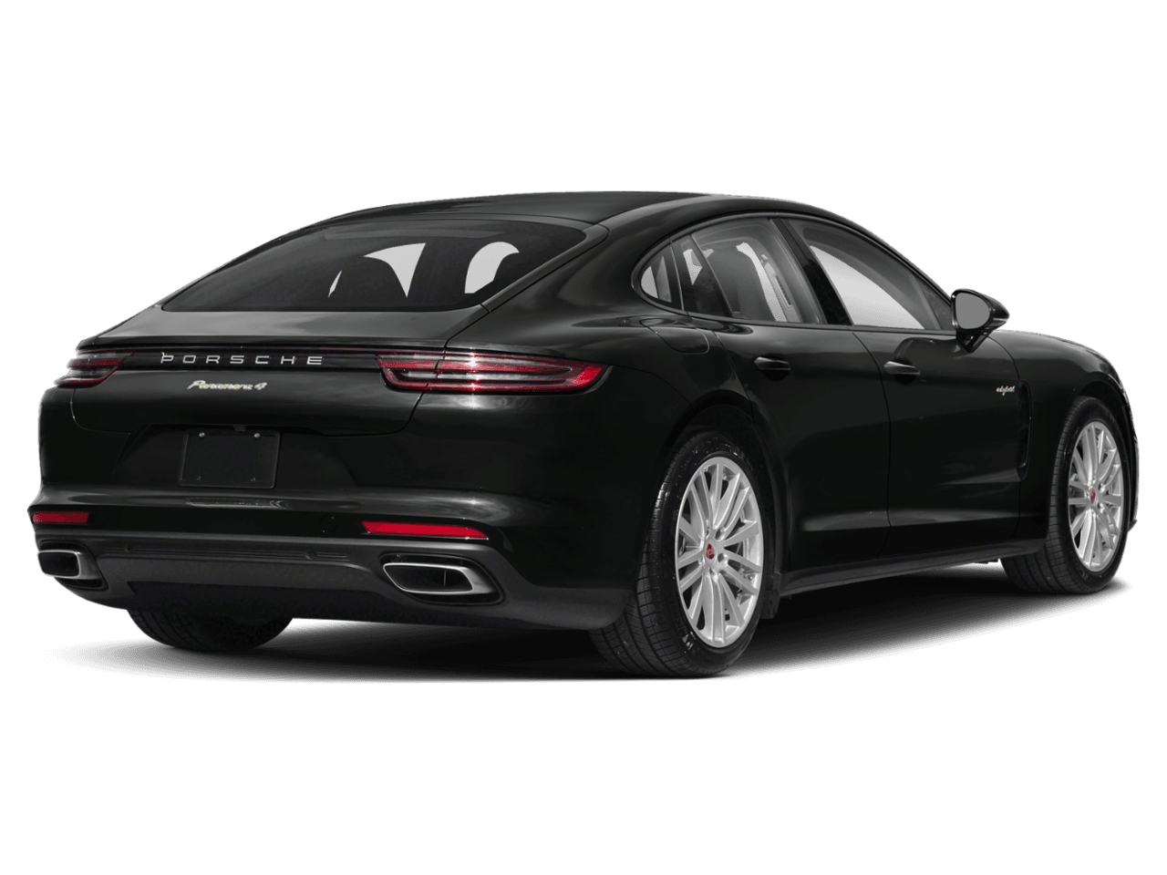 2018 Porsche Panamera Turbo S E-Hybrid Executive - Rear 3/4, facing to the right