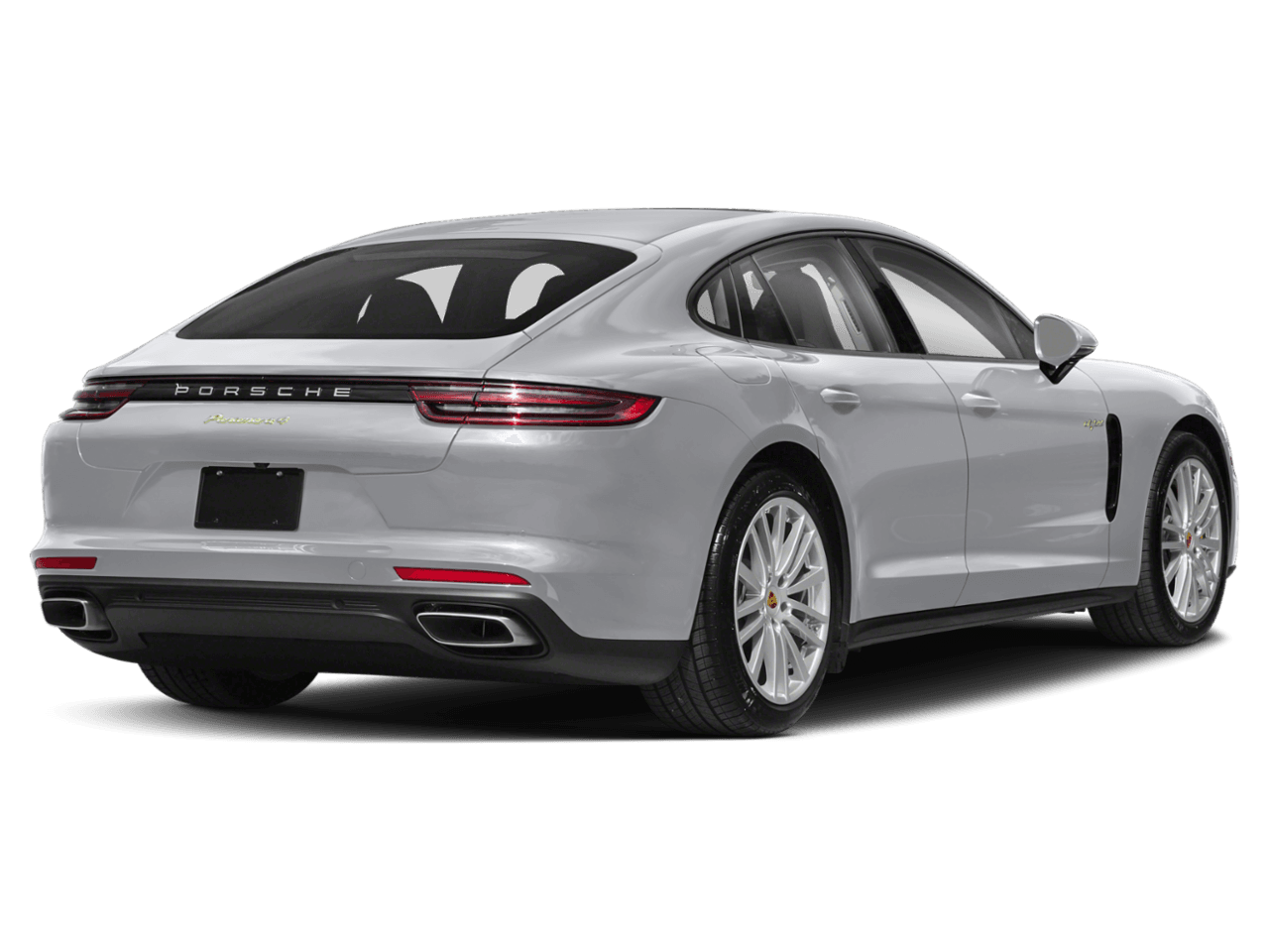 2018 Porsche Panamera Turbo S E-Hybrid Executive - Rear 3/4, facing to the right
