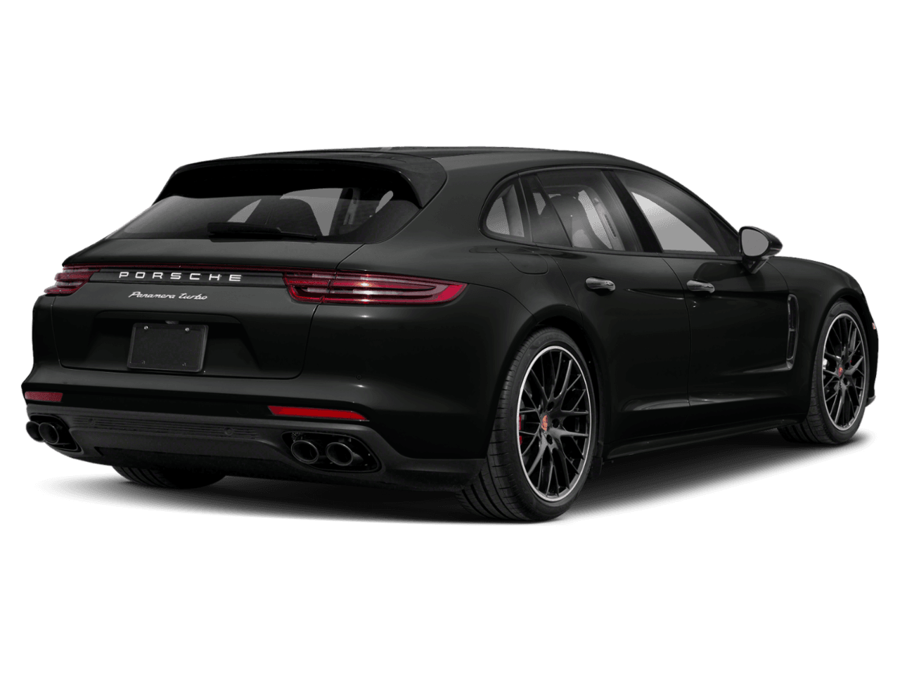 2018 Porsche Panamera 4S - Rear 3/4, facing to the right