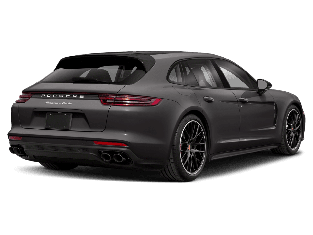 2018 Porsche Panamera 4S - Rear 3/4, facing to the right