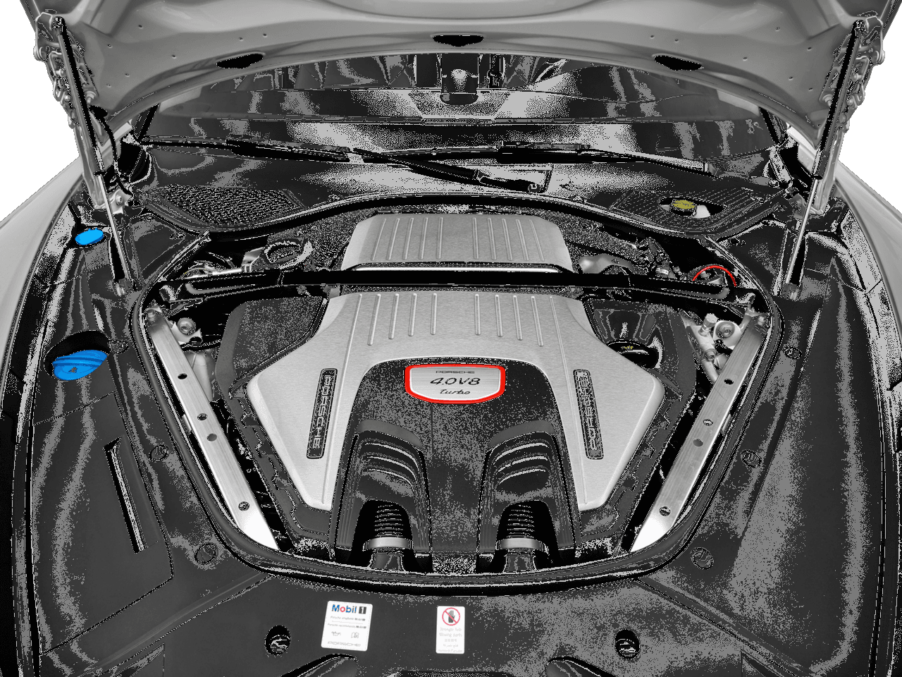 2018 Porsche Panamera Turbo - Interior Engine Shot Feature