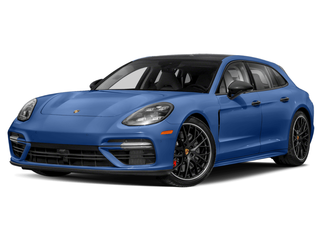 2018 Porsche Panamera Turbo - Front 3/4, facing to the left