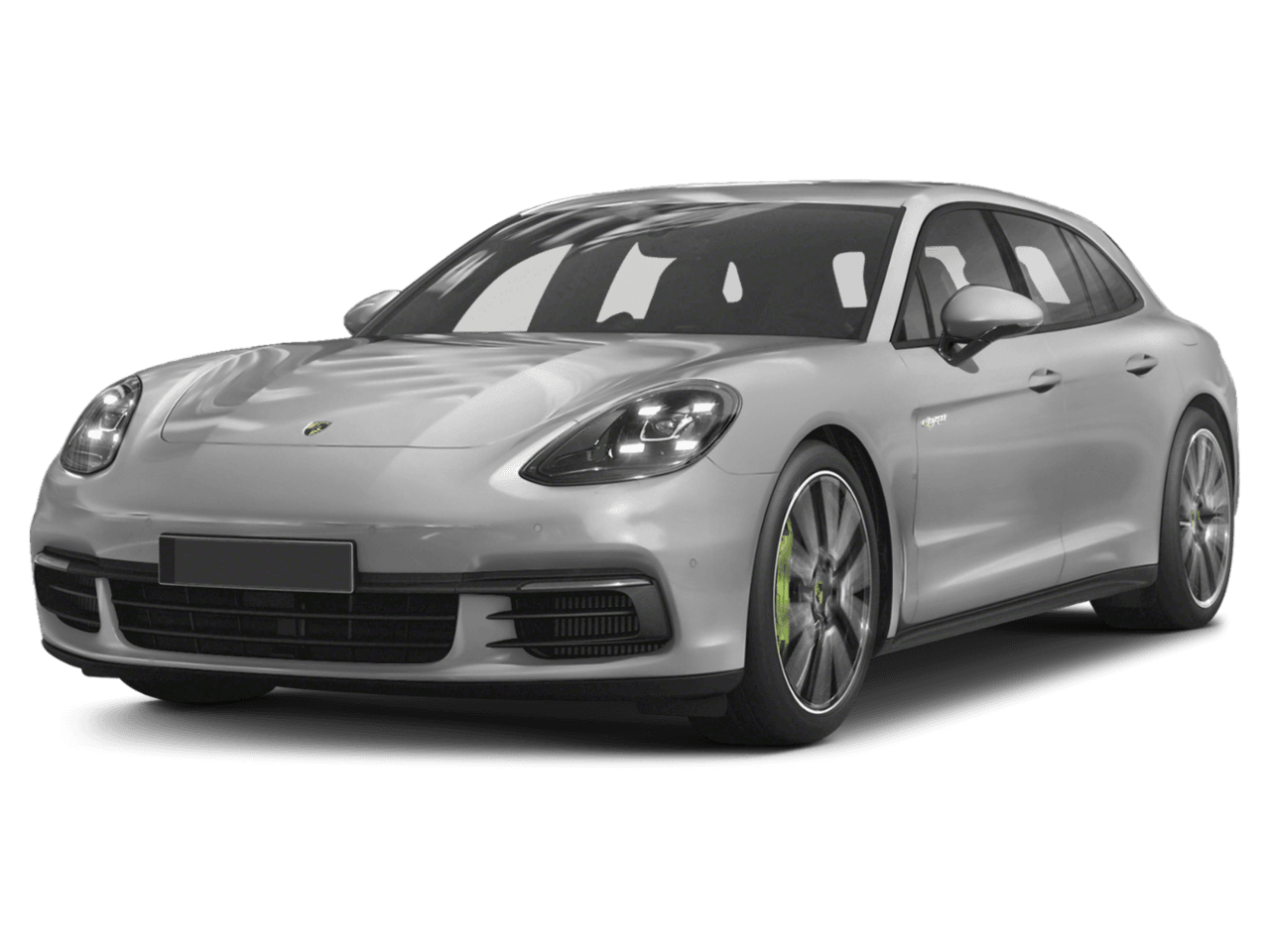 2018 Porsche Panamera 4 E-Hybrid - Front 3/4, facing to the left