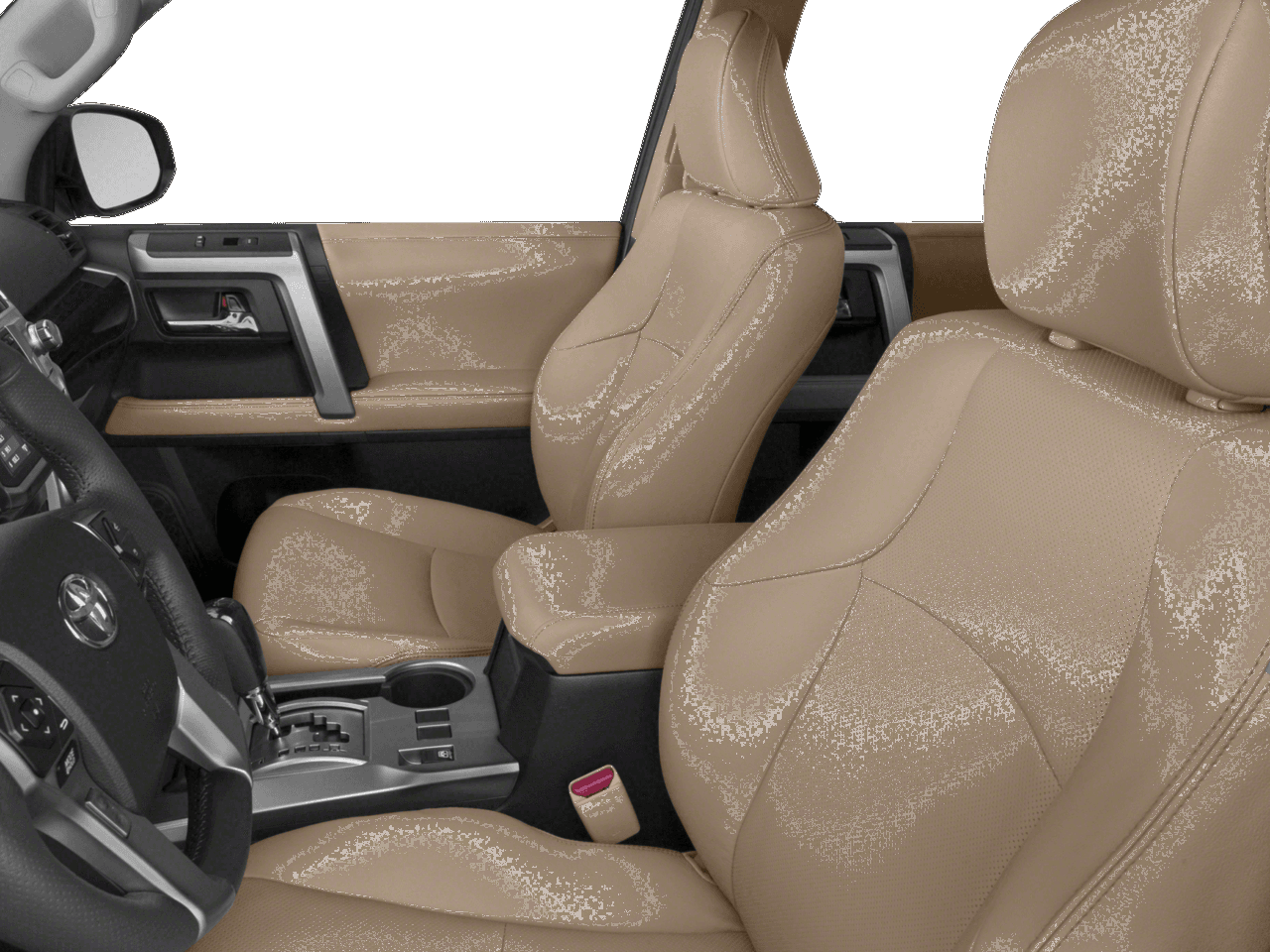 2018 Toyota 4Runner Limited - Interior Driver's Side with Door Open, Front Seat Feature