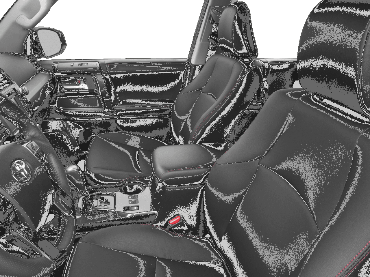 2018 Toyota 4Runner TRD Off Road Premium - Interior Driver's Side with Door Open, Front Seat Feature