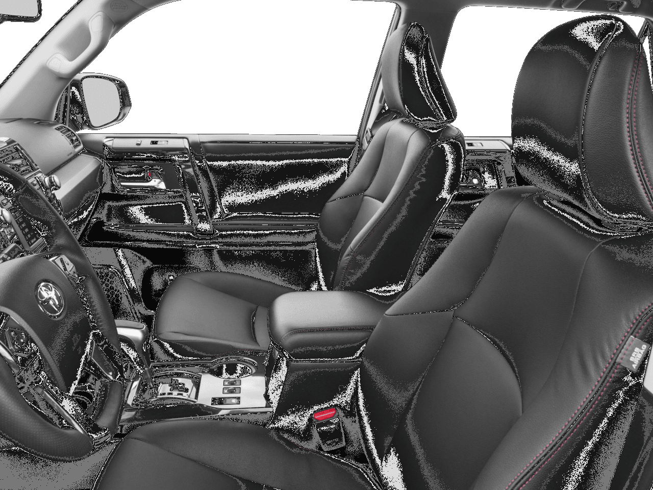 2018 Toyota 4Runner TRD Pro - Interior Driver's Side with Door Open, Front Seat Feature
