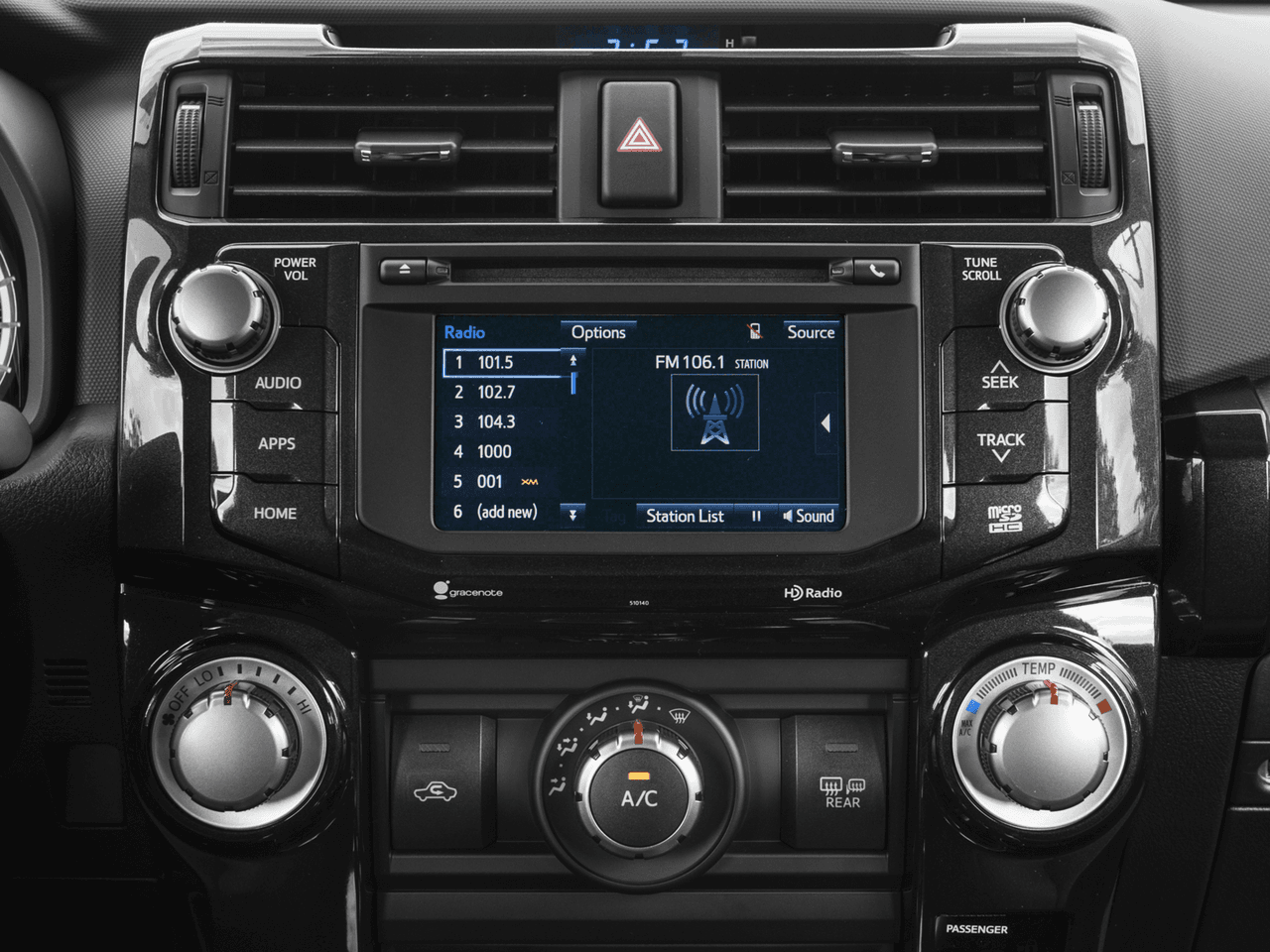 2018 Toyota 4Runner TRD Pro - Interior Stereo System