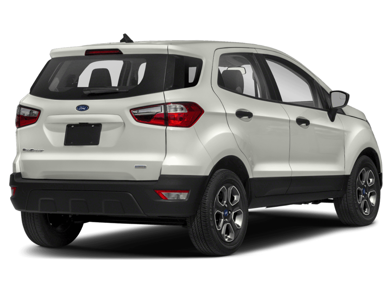 2018 Ford EcoSport S FWD - Rear 3/4, facing to the right