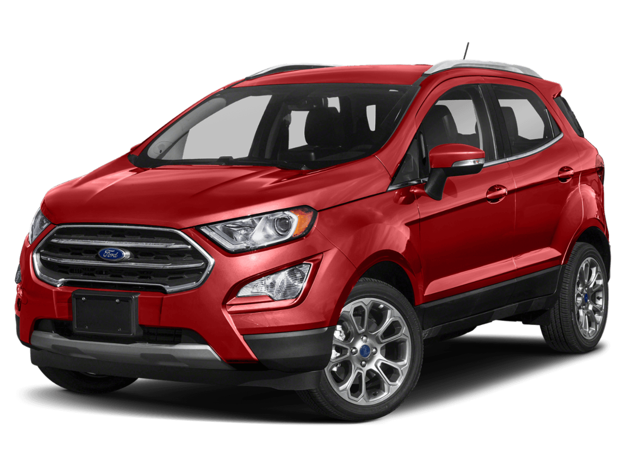2018 Ford EcoSport Titanium FWD - Front 3/4, facing to the left