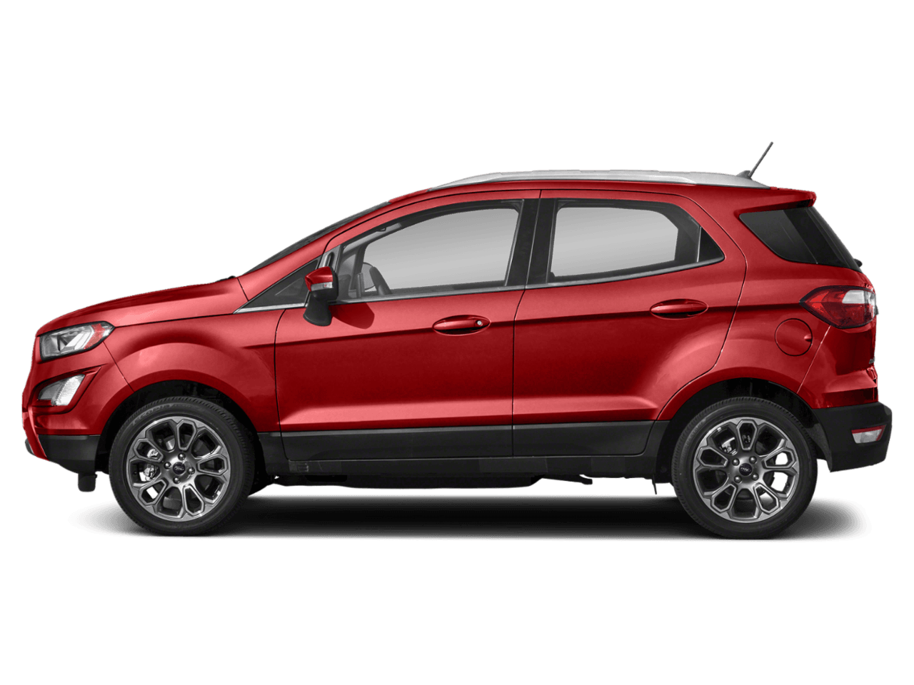2018 Ford EcoSport Titanium FWD - Profile, facing to the left