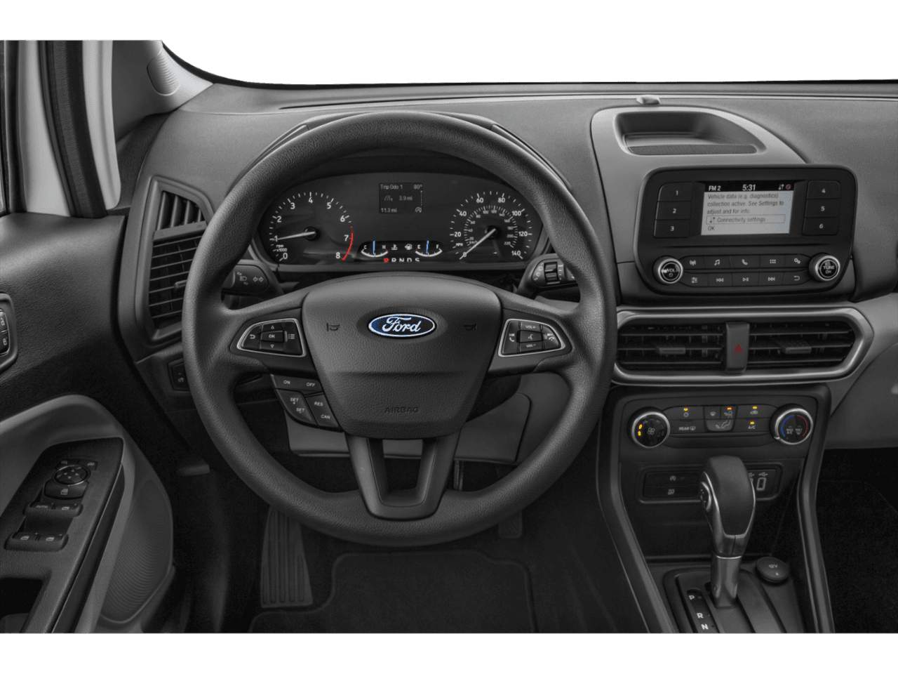 2018 Ford EcoSport S 4WD - Interior Drivers Dash
