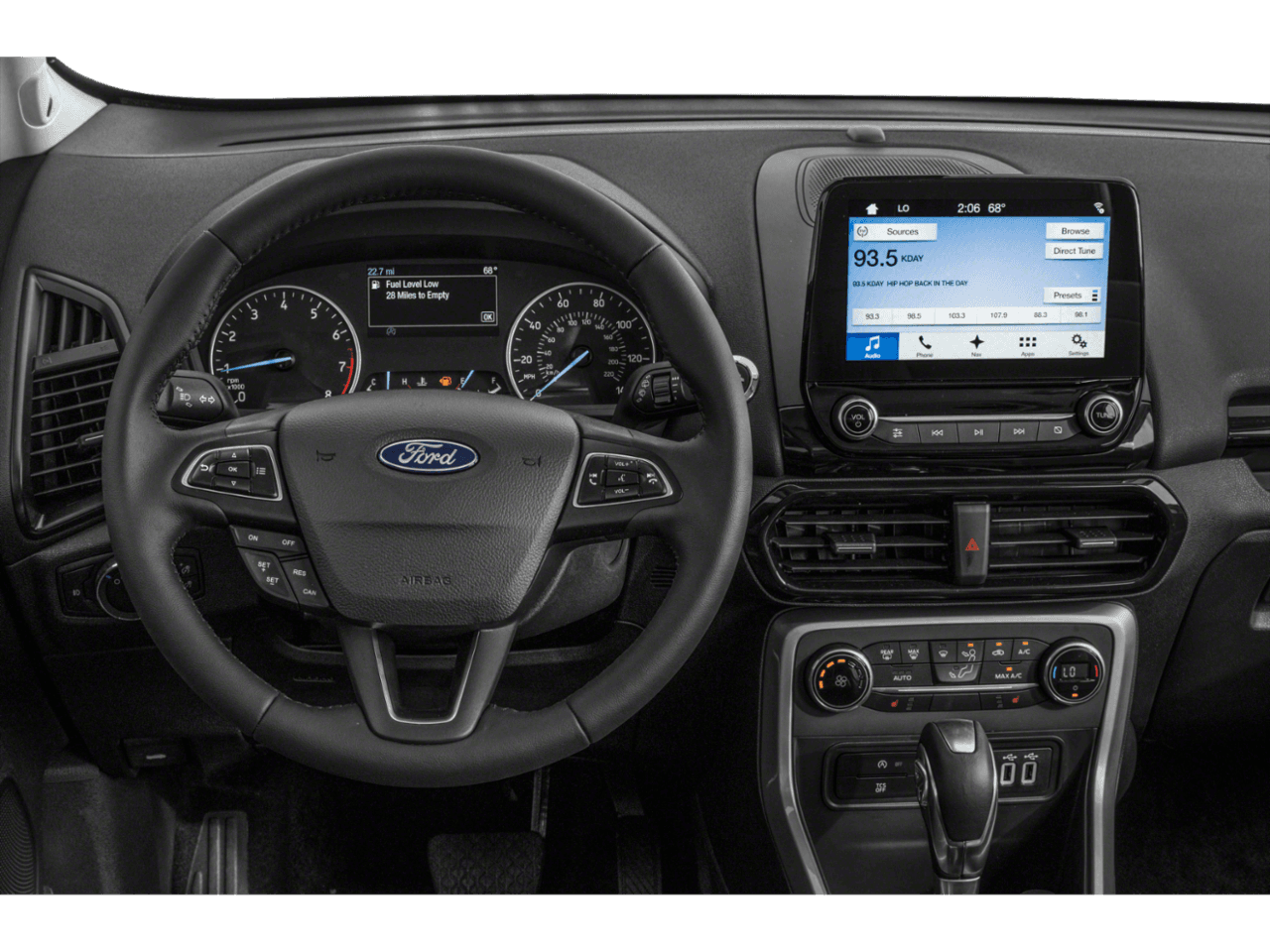 2018 Ford EcoSport Titanium 4WD - Interior Drivers Dash