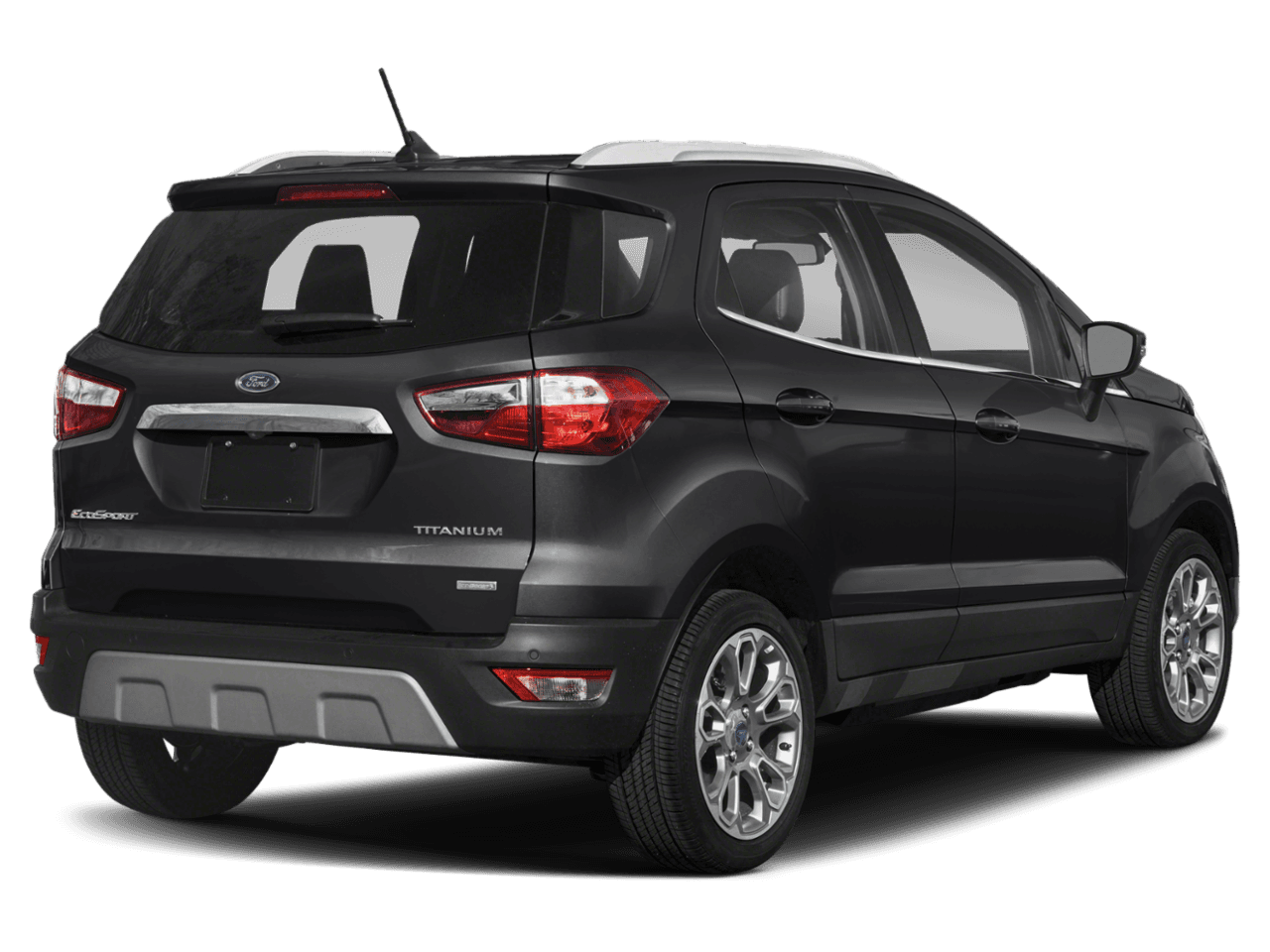 2018 Ford EcoSport Titanium 4WD - Rear 3/4, facing to the right
