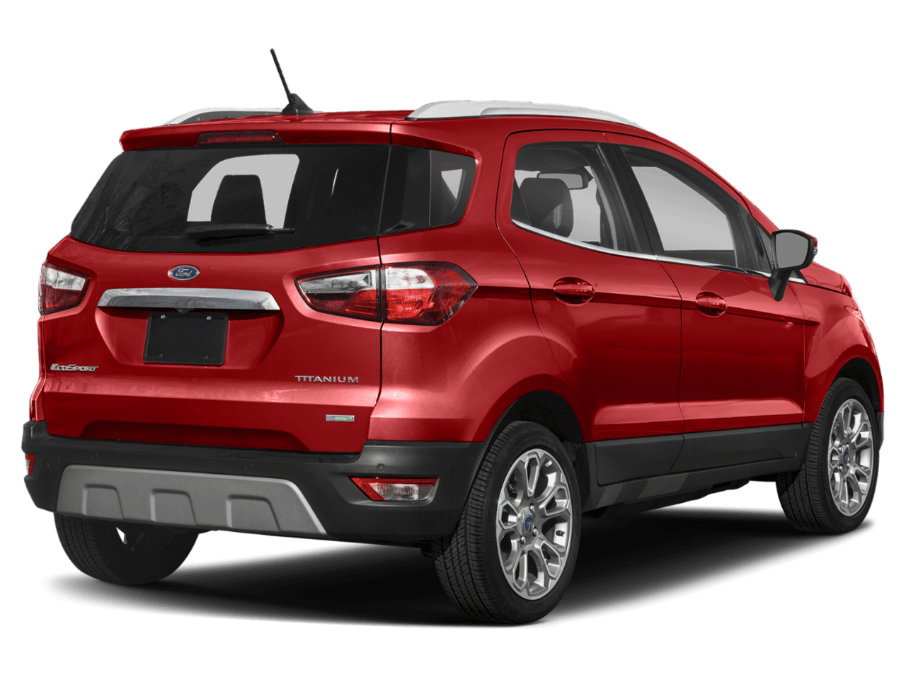 2018 Ford EcoSport Titanium 4WD - Rear 3/4, facing to the right