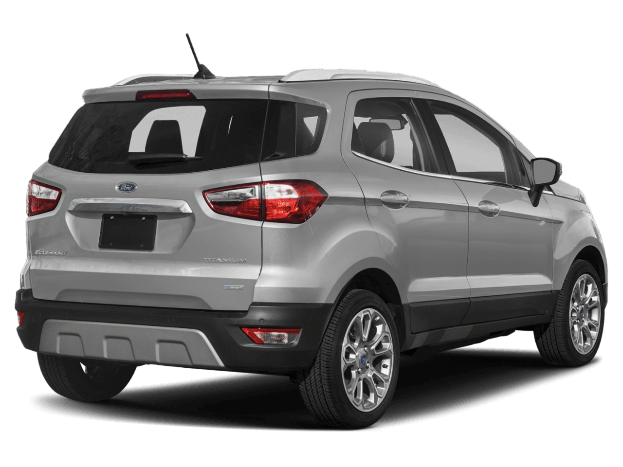 2018 Ford EcoSport Titanium 4WD - Rear 3/4, facing to the right
