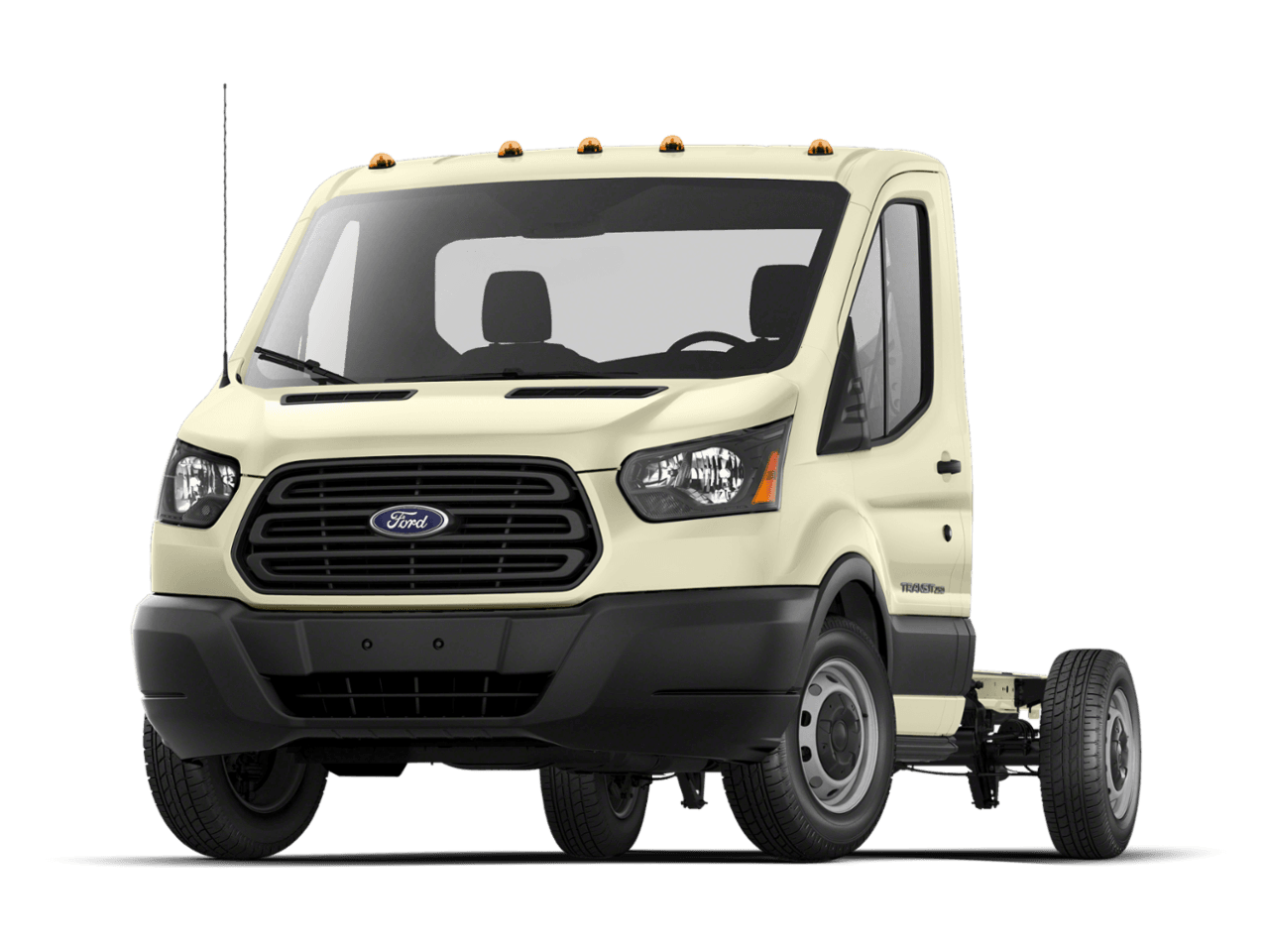 2018 Ford Transit Chassis T-250 SRW 138" WB 9000 GVWR - Front 3/4, facing to the left