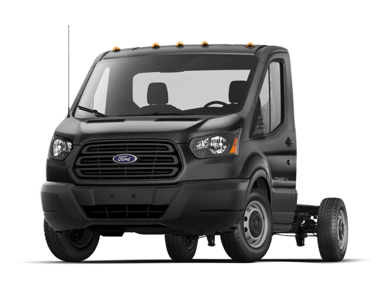 2018 Ford Transit Chassis T-250 SRW 156" WB 9000 GVWR - Front 3/4, facing to the left