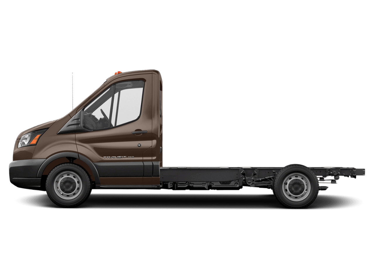 2018 Ford Transit Chassis T-350 SRW 156" WB 9500 GVWR - Profile, facing to the left
