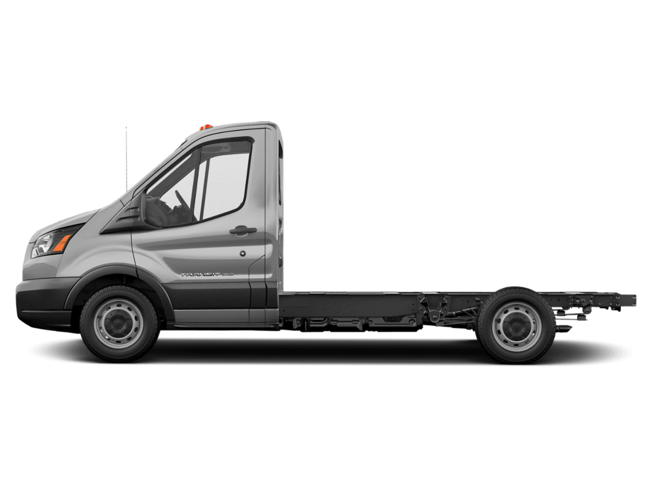 2018 Ford Transit Chassis T-350 SRW 156" WB 9500 GVWR - Profile, facing to the left