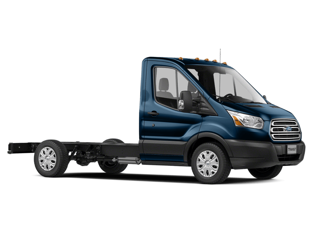 2018 Ford Transit Cutaway T-250 SRW 138" WB 9000 GVWR - Front 3/4, facing to the left