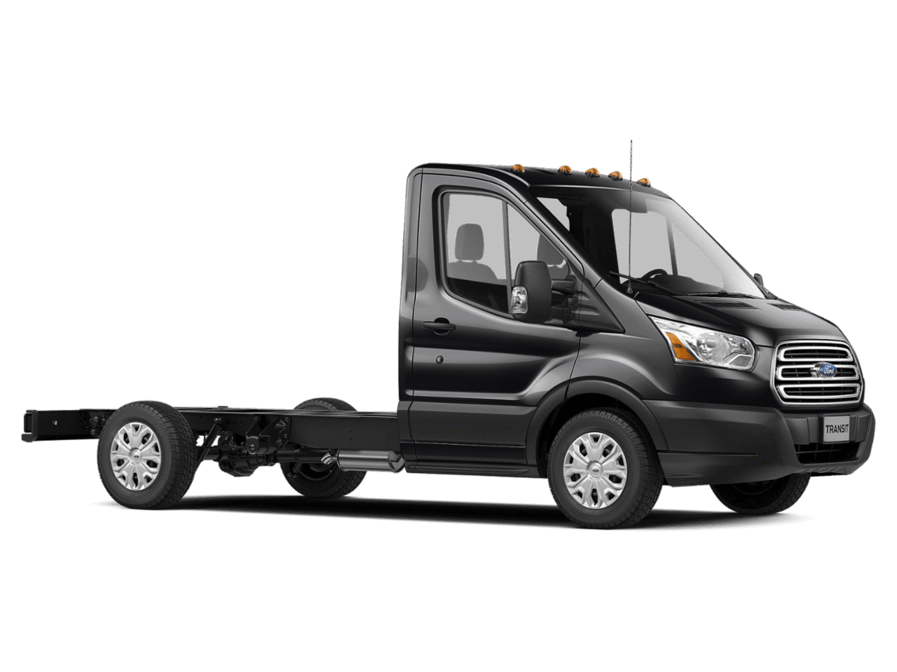 2018 Ford Transit Cutaway T-350 SRW 138" WB 9500 GVWR - Front 3/4, facing to the left