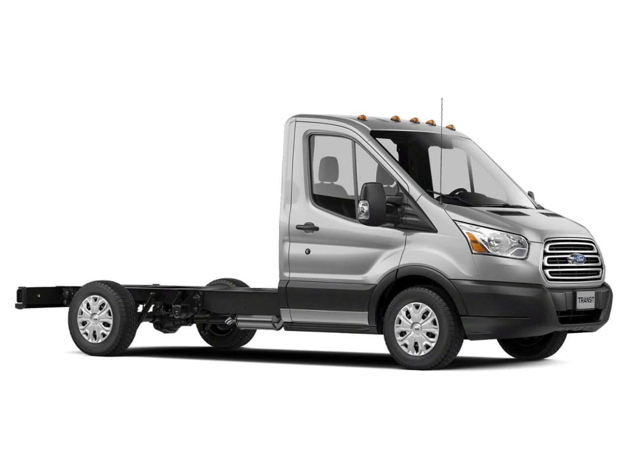 2018 Ford Transit Cutaway T-350 SRW 138" WB 9500 GVWR - Front 3/4, facing to the left