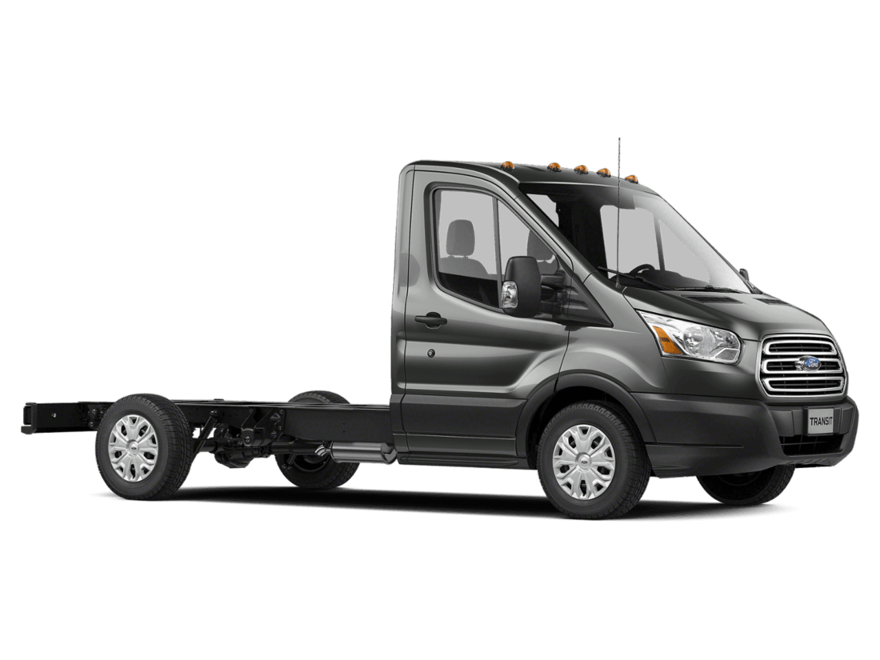 2018 Ford Transit Cutaway T-350 DRW 138" WB 9950 GVWR - Front 3/4, facing to the left