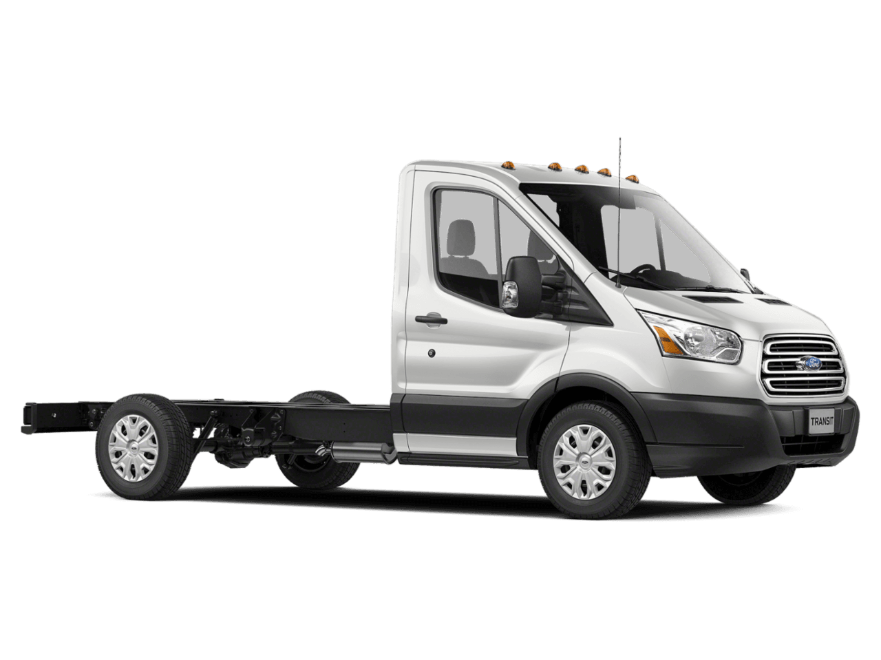 2018 Ford Transit Cutaway T-350 DRW 156" WB 9950 GVWR - Front 3/4, facing to the left