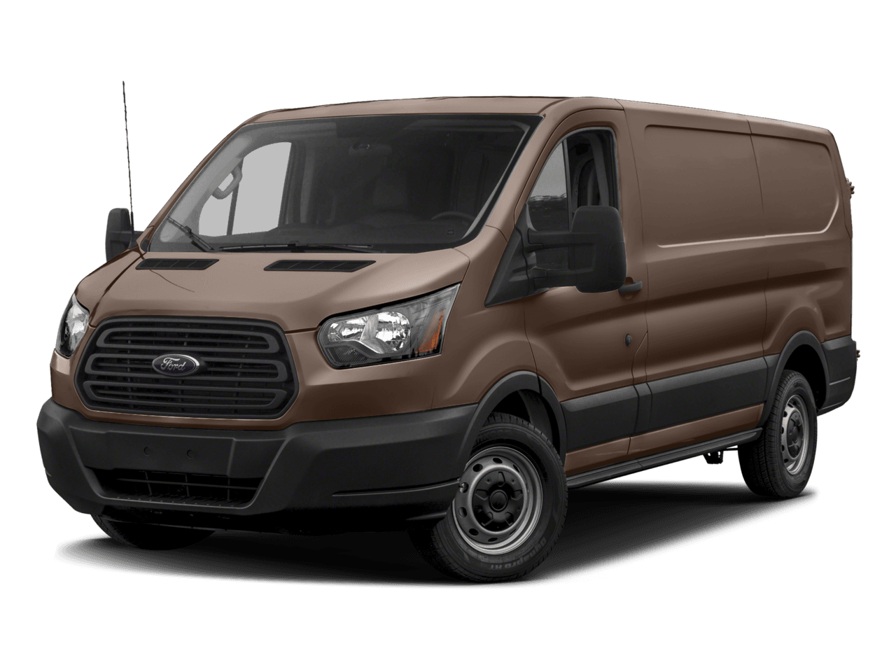 2018 Ford Transit Van T-150 130" Low Rf 8600 GVWR Swing-Out RH Dr - Front 3/4, facing to the left