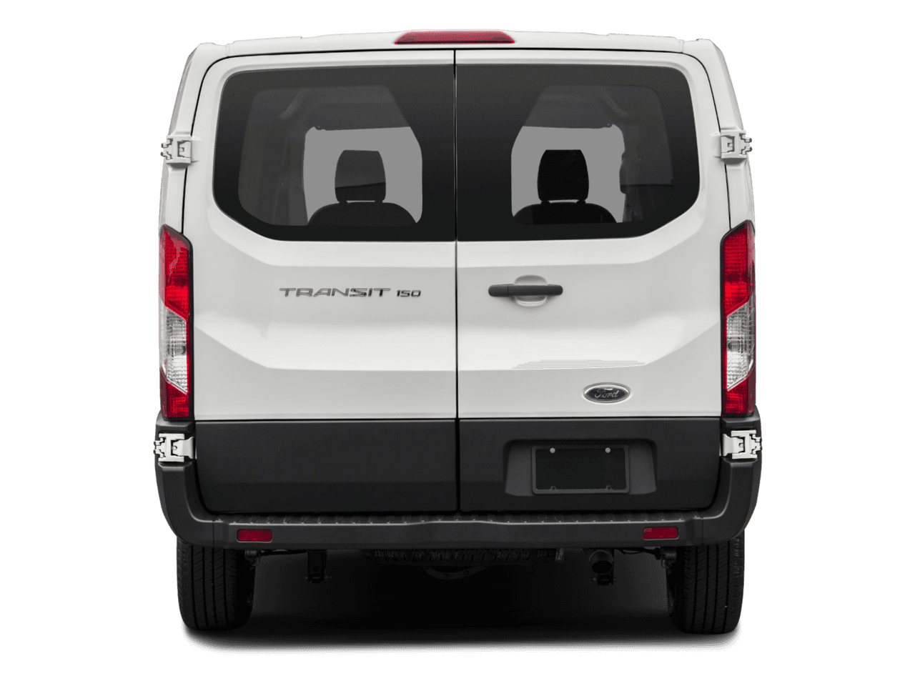 2018 Ford Transit Van T-150 130" Low Rf 8600 GVWR Swing-Out RH Dr - Rear (full)