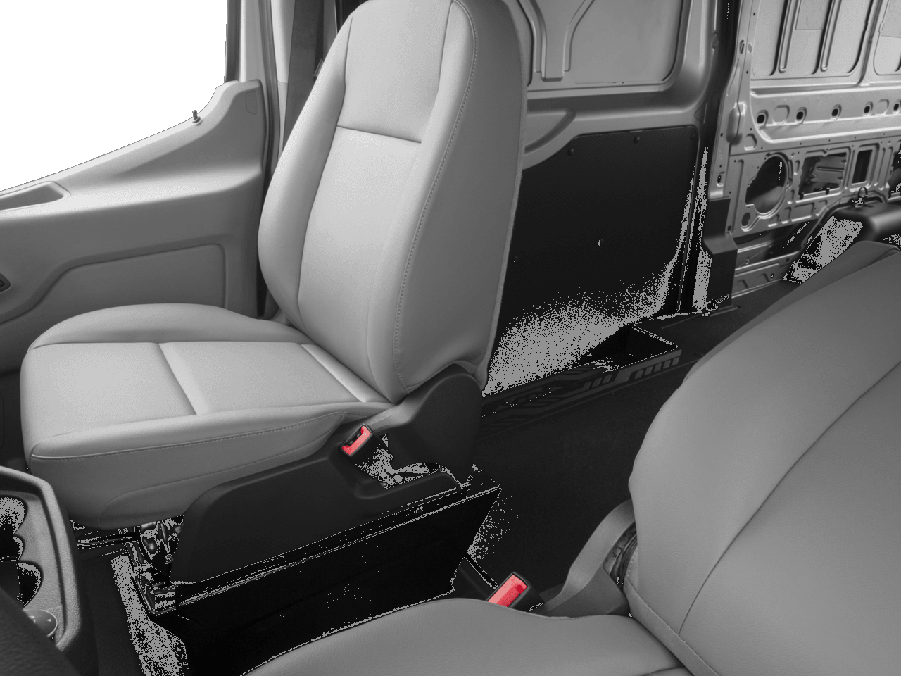 2018 Ford Transit Van T-150 130" Med Rf 8600 GVWR Dual Dr - Interior Center Storage Console