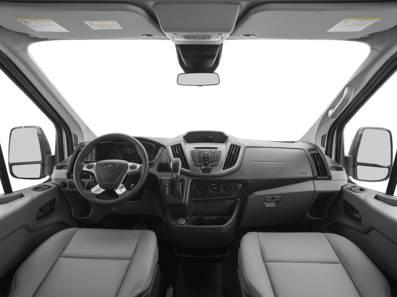 2018 Ford Transit Van T-150 130" Med Rf 8600 GVWR Dual Dr - Interior Full Dash Basic