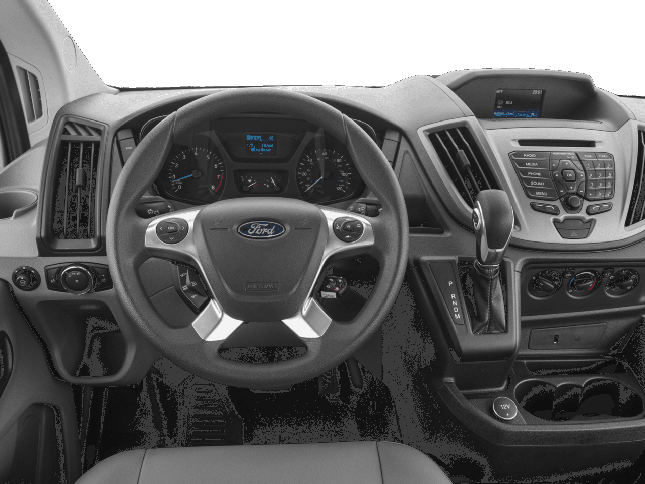 2018 Ford Transit Van T-150 148" Med Rf 8600 GVWR Dual Dr - Interior Drivers Dash