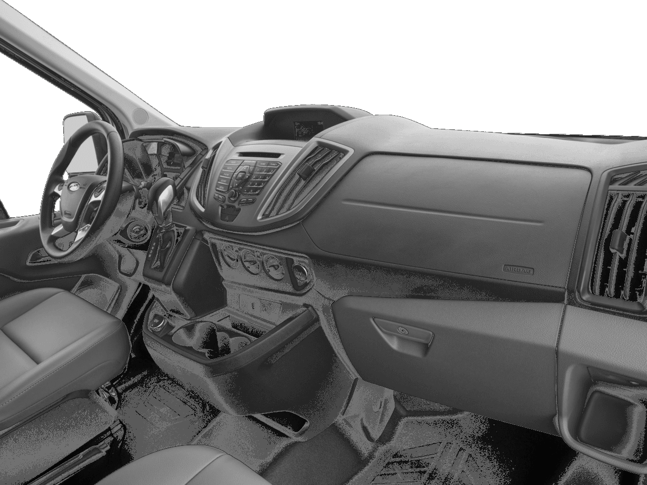 2018 Ford Transit Van T-150 148" Med Rf 8600 GVWR Dual Dr - Interior Passenger Dash