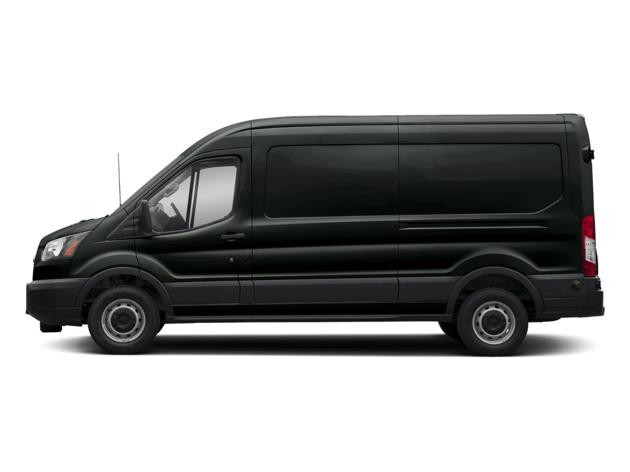 2018 Ford Transit Van T-150 148" Med Rf 8600 GVWR Dual Dr - Profile, facing to the left