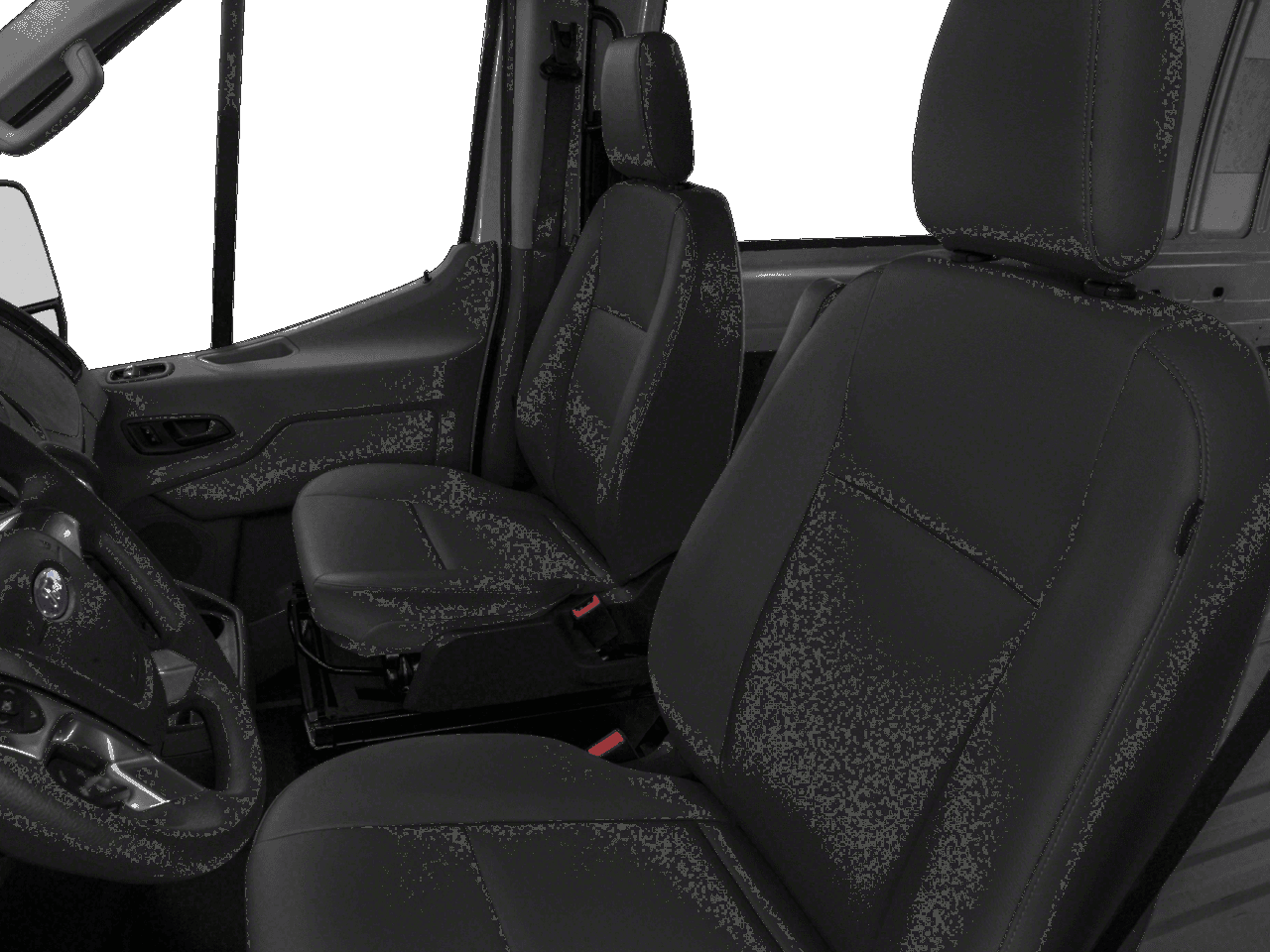 2018 Ford Transit Van T-250 130" Med Rf 9000 GVWR Dual Dr - Interior Driver's Side with Door Open, Front Seat Feature