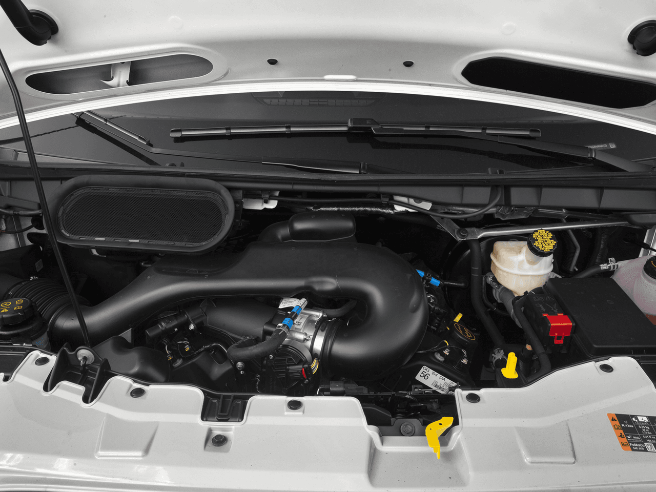 2018 Ford Transit Van T-250 130" Med Rf 9000 GVWR Dual Dr - Interior Engine Shot Feature