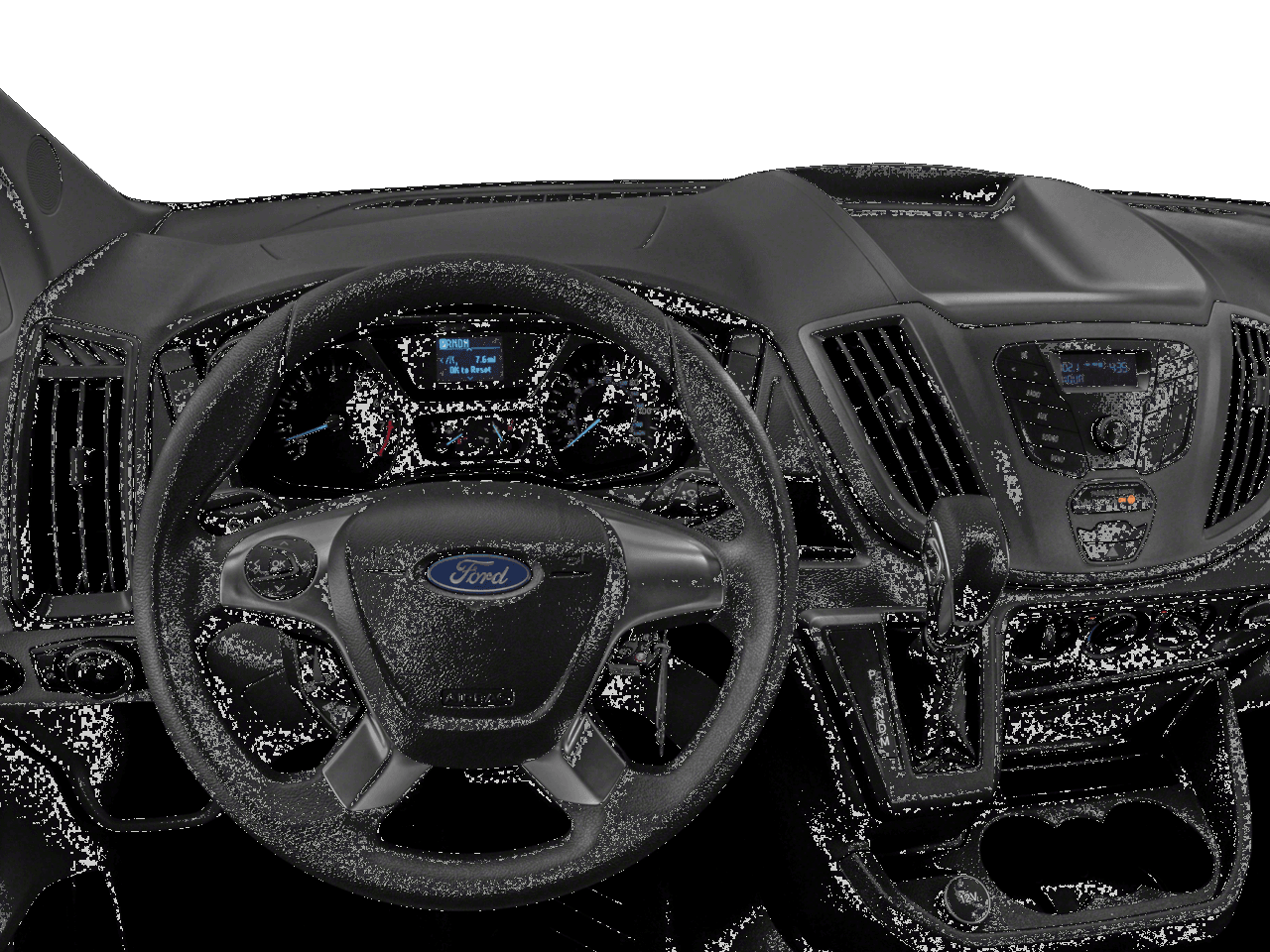 2018 Ford Transit Van T-250 148" Med Rf 9000 GVWR Dual Dr - Interior Drivers Dash