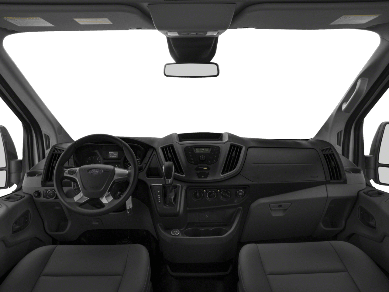 2018 Ford Transit Van T-250 148" Med Rf 9000 GVWR Dual Dr - Interior Full Dash Basic