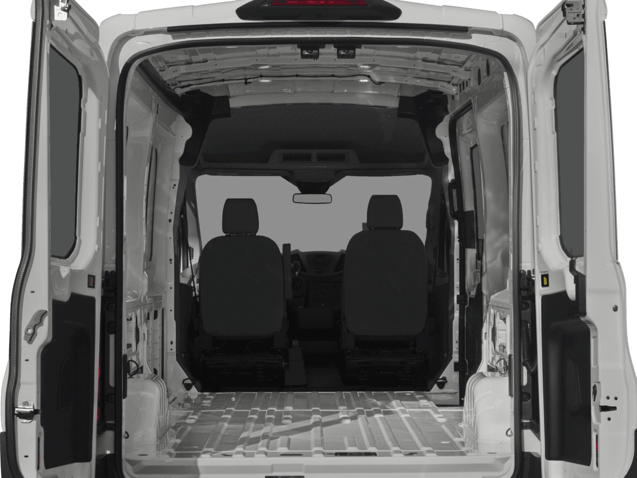 2018 Ford Transit Van T-250 148" Med Rf 9000 GVWR Dual Dr - Interior Trunk with Hatch Open Feature