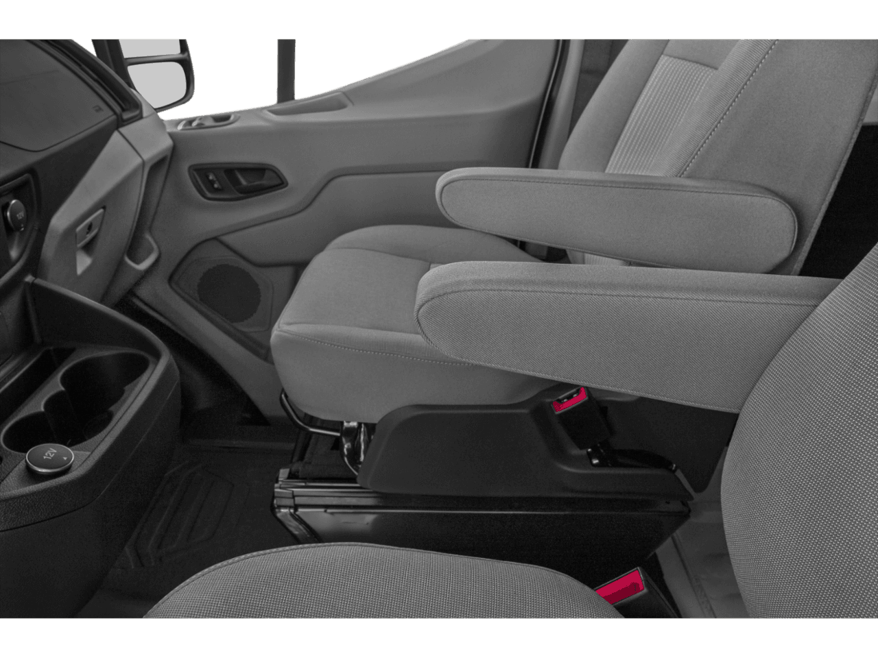 2018 Ford Transit Van T-250 148" Hi Rf 9000 GVWR Dual Dr - Interior Center Storage Console