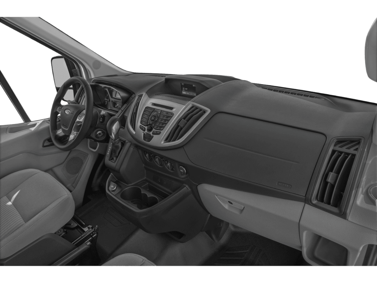 2018 Ford Transit Van T-250 148" Hi Rf 9000 GVWR Dual Dr - Interior Passenger Dash