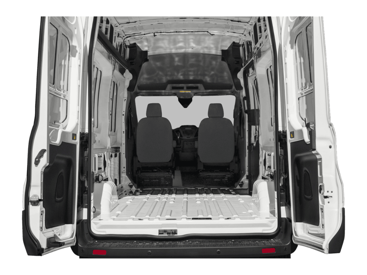 2018 Ford Transit Van T-250 148" Hi Rf 9000 GVWR Dual Dr - Interior Trunk with Hatch Open Feature