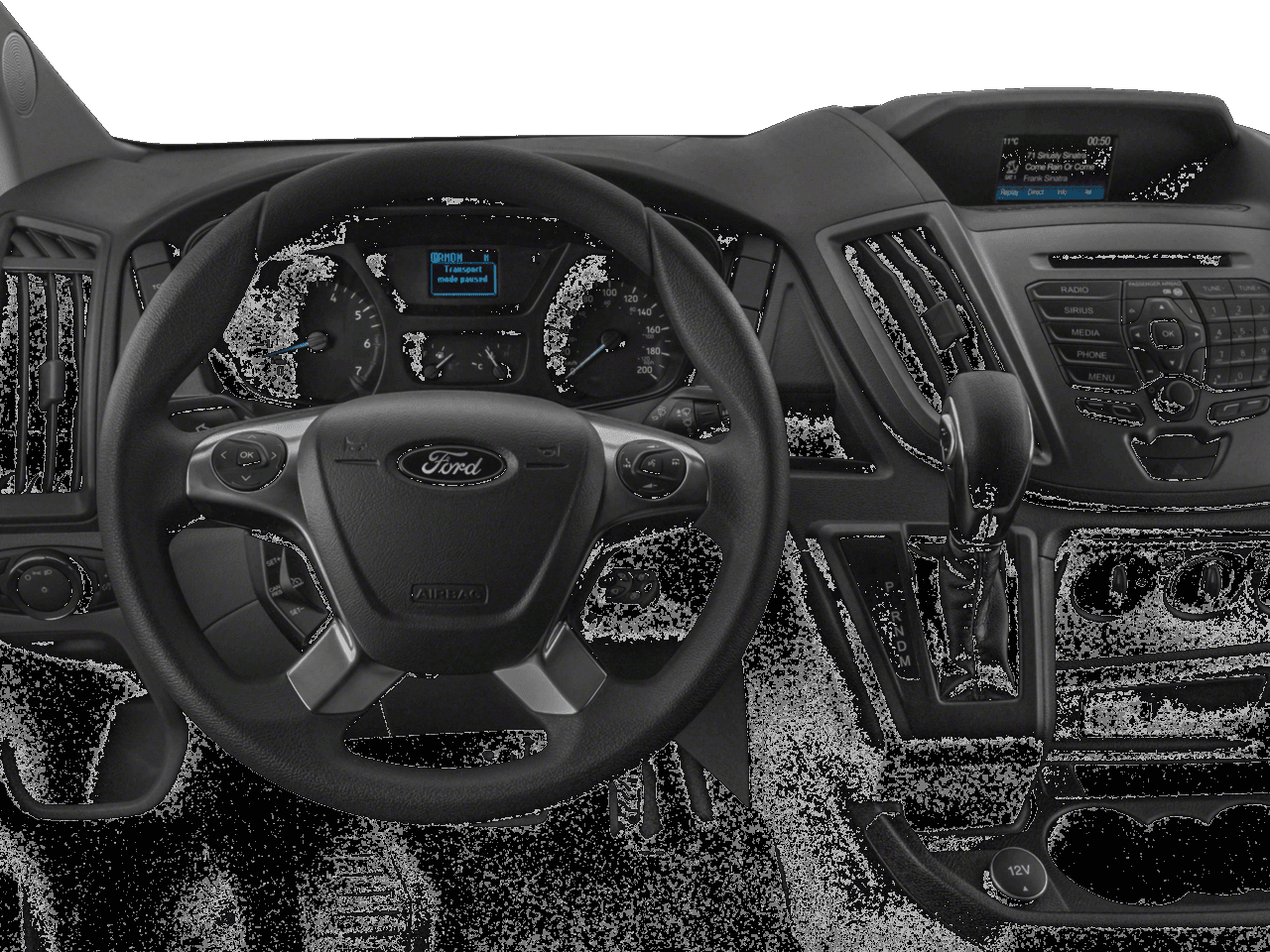 2018 Ford Transit Van T-350 130" Med Rf 9500 GVWR Dual Dr - Interior Drivers Dash