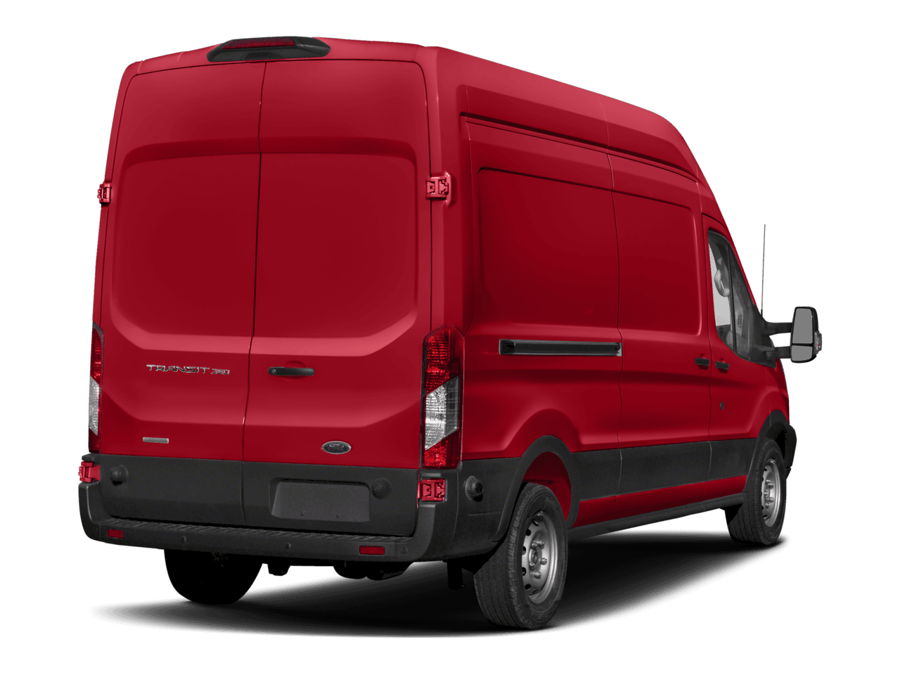 2018 Ford Transit Van T-350 148" Hi Rf 9500 GVWR Dual Dr - Rear 3/4, facing to the right