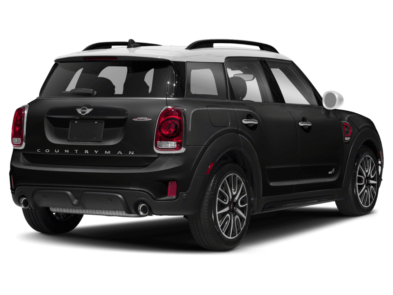 2018 MINI Countryman John Cooper Works - Rear 3/4, facing to the right