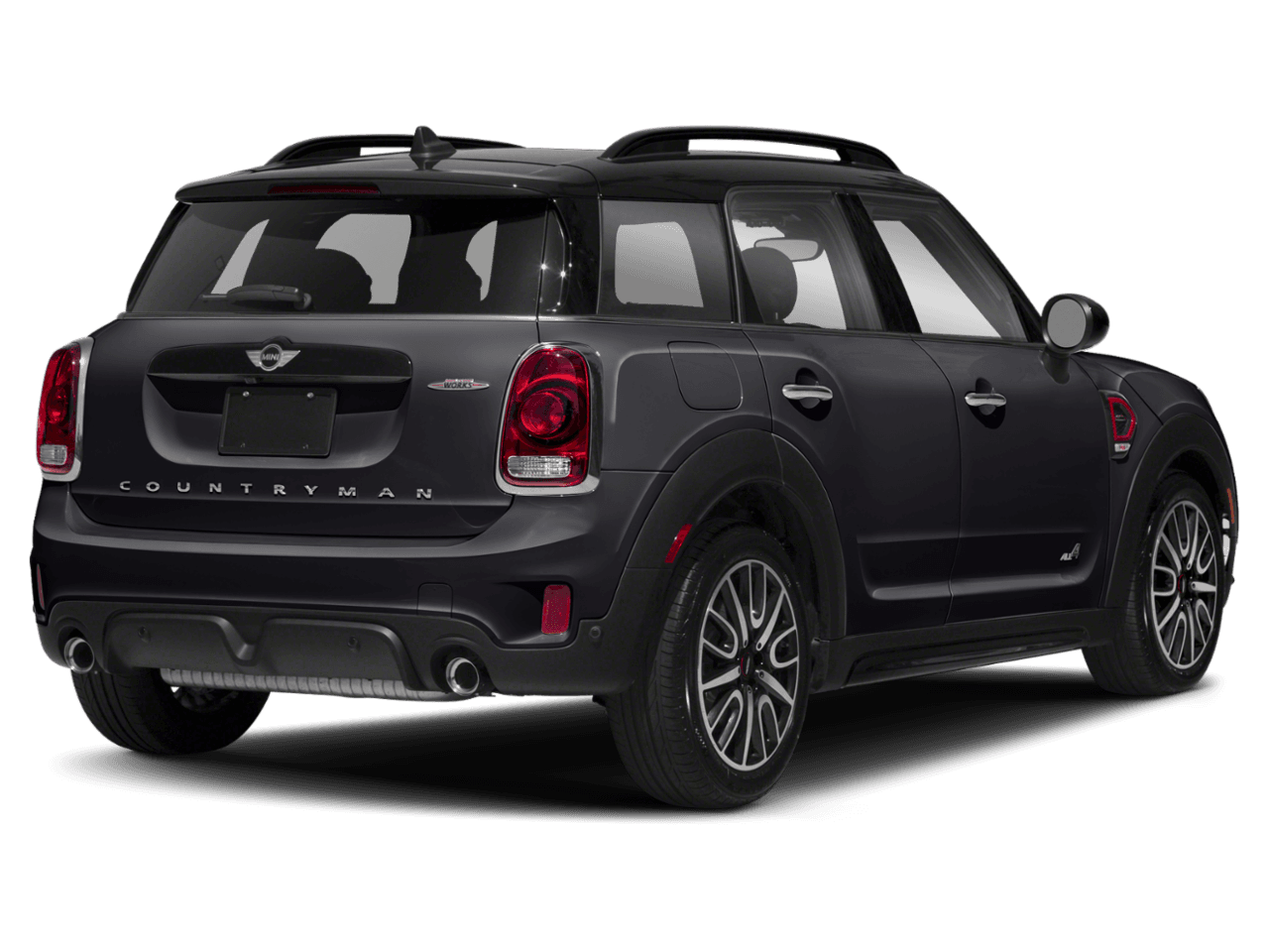 2018 MINI Countryman John Cooper Works - Rear 3/4, facing to the right