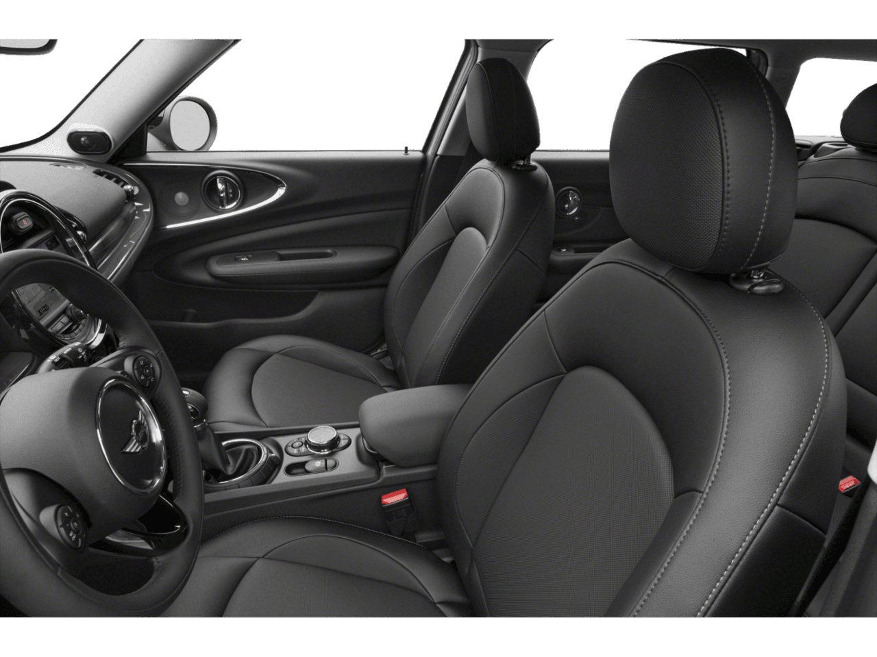 2018 MINI Clubman Cooper - Interior Driver's Side with Door Open, Front Seat Feature